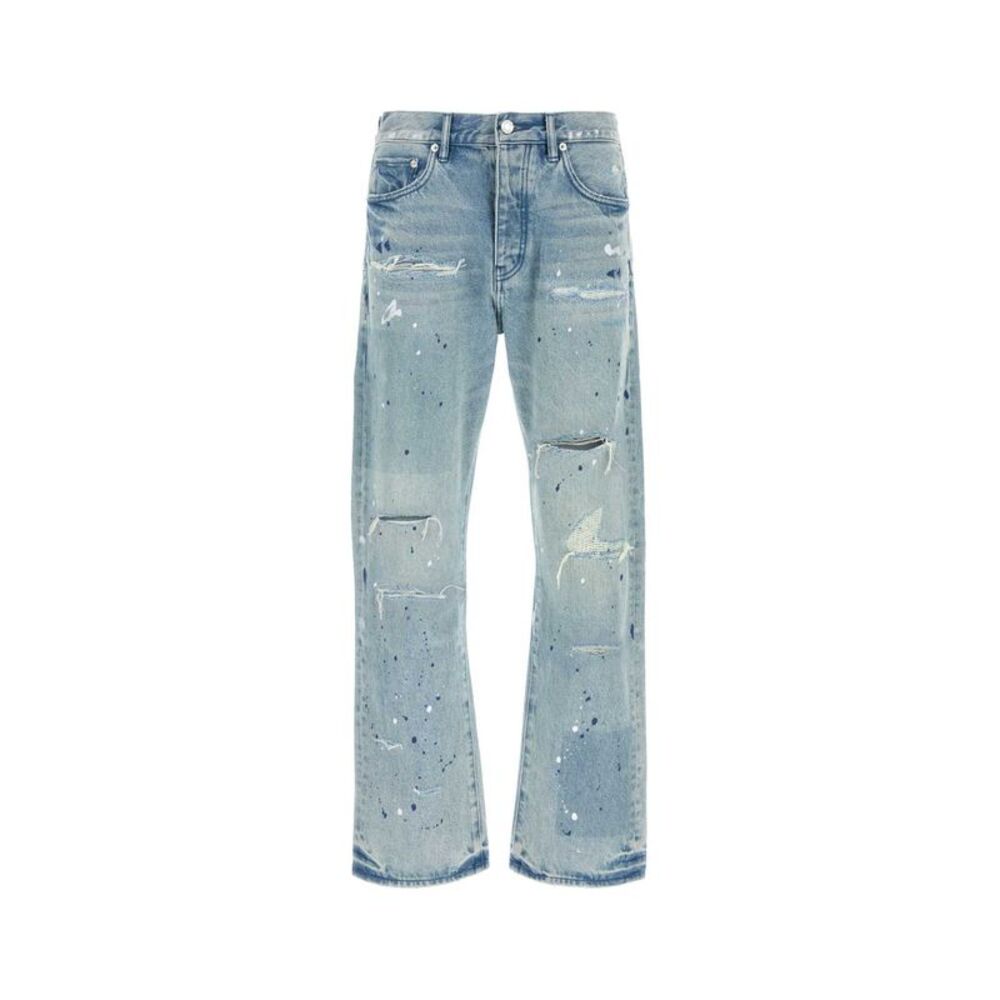 Purple Denim Men Denim Jeans